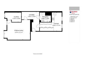 Prodej bytu 2+1 v osobním vlastnictví 72 m², Karlovy Vary