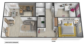 Prodej bytu 3+1 v osobním vlastnictví 69 m², Kladno