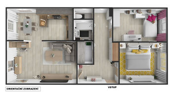 Prodej bytu 3+1 v osobním vlastnictví 69 m², Kladno