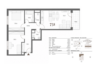Pronájem bytu 3+kk v osobním vlastnictví 85 m², Praha 4 - Braník