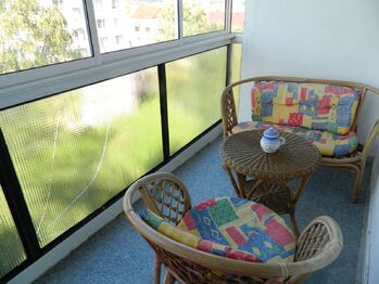 Lodžie. - Prodej bytu 2+1 v osobním vlastnictví 64 m², Cheb