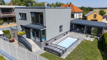 Pohled na dům - Prodej domu 170 m², Račiněves 