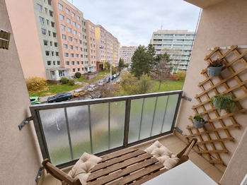 balkón - Pronájem bytu 3+kk v osobním vlastnictví 65 m², Praha 4 - Chodov