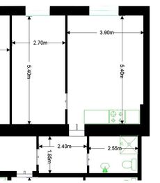 Pronájem bytu 2+kk v osobním vlastnictví 46 m², Praha 7 - Holešovice