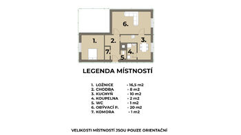 Prodej bytu 2+1 v osobním vlastnictví 61 m², Jablonec nad Nisou