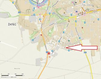 Pronájem bytu 2+1 v osobním vlastnictví 60 m², Žatec