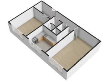 Pronájem bytu 2+1 v osobním vlastnictví 60 m², Žatec