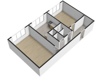 Pronájem bytu 2+1 v osobním vlastnictví 60 m², Žatec