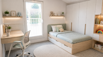 dětský pokoj vizualizace - Prodej domu 131 m², Šenov