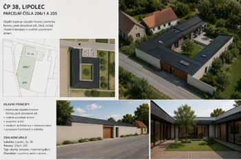 Prodej pozemku 1232 m², Dačice