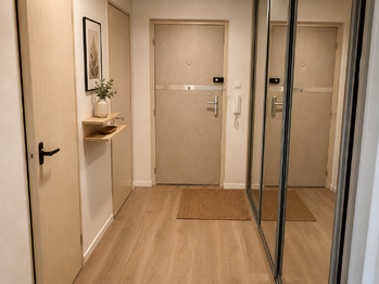 VIZUALIZACE Vstupní chodba - Pronájem bytu 2+1 v osobním vlastnictví 57 m², Praha 10 - Záběhlice