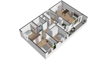 Prodej bytu 4+1 v osobním vlastnictví 72 m², Praha 10 - Záběhlice