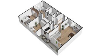 Prodej bytu 4+1 v osobním vlastnictví 72 m², Praha 10 - Záběhlice