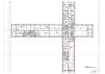 Pronájem kancelářských prostor 315 m², Hradec Králové