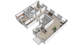 Nebytový prostor - 2.NP - Prodej bytu atypický v osobním vlastnictví 204 m², České Budějovice