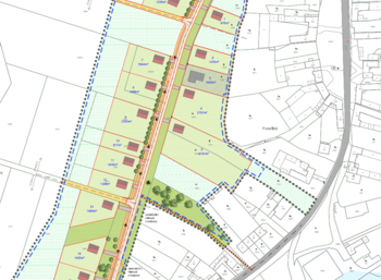 územní studie - Prodej pozemku 1791 m², Malovice