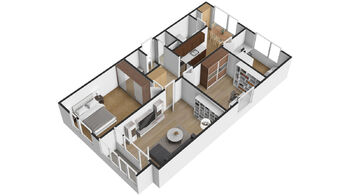 Prodej bytu 4+1 v družstevním vlastnictví 79 m², Jirkov