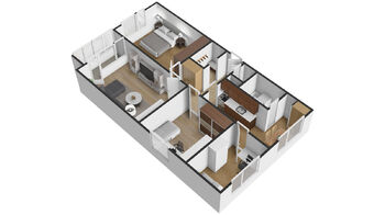 Prodej bytu 4+1 v družstevním vlastnictví 79 m², Jirkov