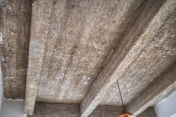 detail strop - Prodej bytu 2+kk v osobním vlastnictví 45 m², Praha 10 - Vršovice