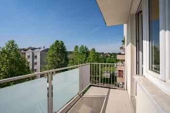 Byt 2+kk, 57 m2, 2 balkony, Nadační, Medlánky, Brno - Prodej bytu 2+kk v osobním vlastnictví 57 m², Brno