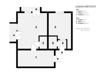 Prodej bytu 3+kk v osobním vlastnictví 63 m², Praha 2 - Vinohrady