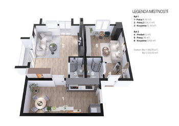 Prodej bytu 3+kk v osobním vlastnictví 65 m², Praha 2 - Vinohrady