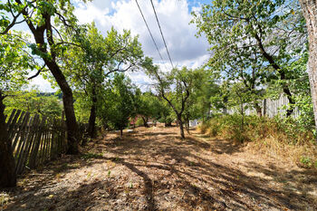 pohled na zahradu - Prodej pozemku 692 m², Přibyslavice