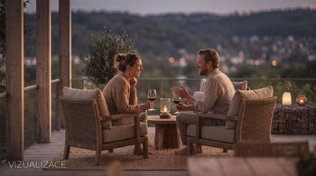 večerní idyla - Prodej pozemku 692 m², Přibyslavice