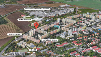 Prodej bytu 3+1 v osobním vlastnictví 72 m², Praha 9 - Letňany
