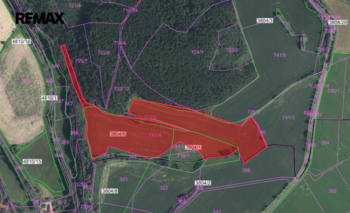Prodej pozemku 49428 m², Počepice