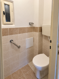 Toaleta - Pronájem bytu 3+1 v osobním vlastnictví 70 m², Praha 10 - Vršovice