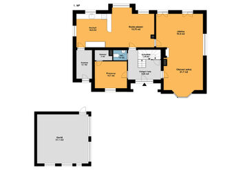 Pronájem domu 302 m², Praha 6 - Nebušice