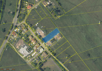 Prodej pozemku 1316 m², Trmice