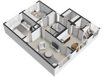 Prodej bytu 3+1 v družstevním vlastnictví 83 m², Chomutov