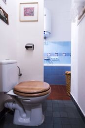 WC - Pronájem bytu 2+kk v družstevním vlastnictví 47 m², Praha 4 - Nusle