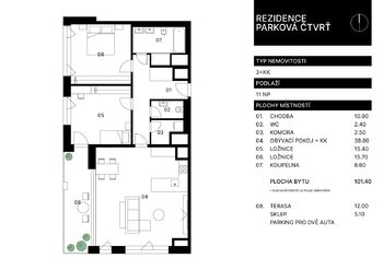 Prodej bytu 3+kk v osobním vlastnictví 113 m², Praha 3 - Žižkov