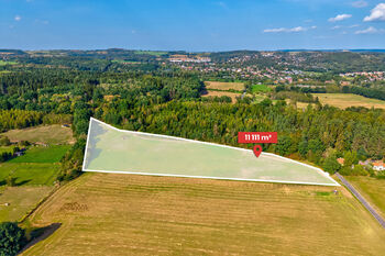 Vykreslení dalšího souboru parcel - Prodej pozemku 13211 m², Velké Popovice