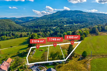 Prodej pozemku 2574 m², Vyšší Brod