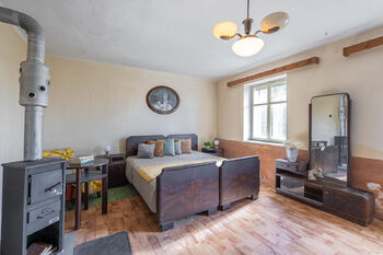 Ložnice. - Prodej domu 85 m², Bednárec
