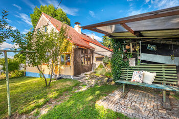 Zahrada. - Prodej chaty / chalupy 85 m², Bednárec