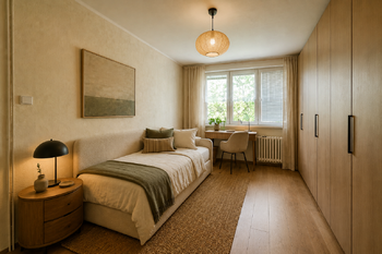 VIZUALIZACE - Prodej bytu 2+1 v osobním vlastnictví 52 m², Liberec