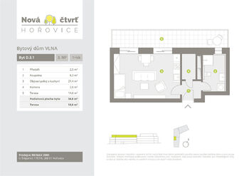 Prodej bytu 1+kk v osobním vlastnictví 32 m², Hořovice