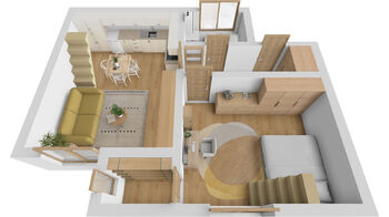 Prodej bytu 2+kk v osobním vlastnictví 64 m², Praha 7 - Holešovice
