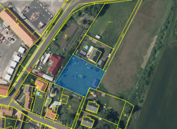 Prodej pozemku 1750 m², Hrobčice
