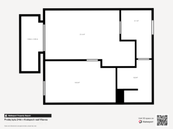 Prodej bytu 2+kk v osobním vlastnictví 56 m², Kralupy nad Vltavou