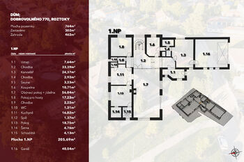 Prodej domu 456 m², Roztoky