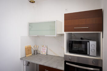Kuchyňský kout - Pronájem bytu 3+kk v osobním vlastnictví 77 m², Mělčany