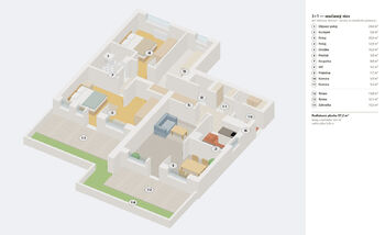 Prodej bytu 3+1 v osobním vlastnictví 99 m², Praha 6 - Břevnov