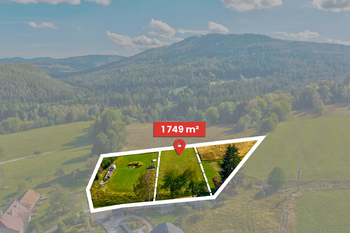 Prodej pozemku 1749 m², Vyšší Brod