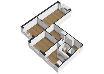 Prodej bytu 3+1 v osobním vlastnictví 72 m², Tábor